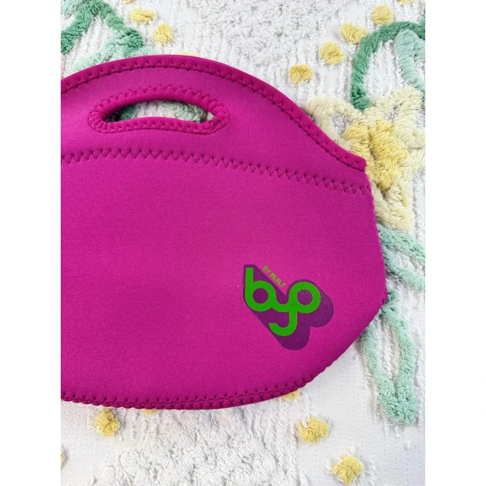 BYO by Built Rambler Lunch Bag Magenta Pink Neoprene Insulated Tote B-LB35-LOL
